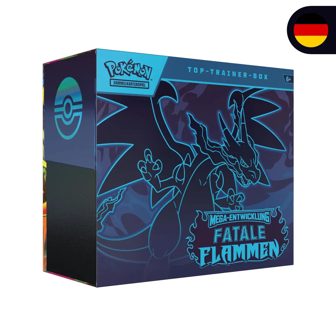 Pokémon – Fatale Flammen – Top-Trainer-Box (TTB) – Deutsch