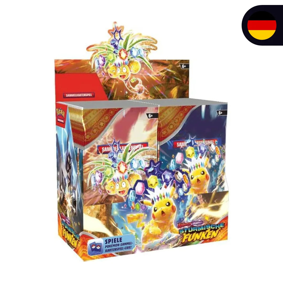 Pokémon – Stürmische Funken – Booster-Display – Deutsch
