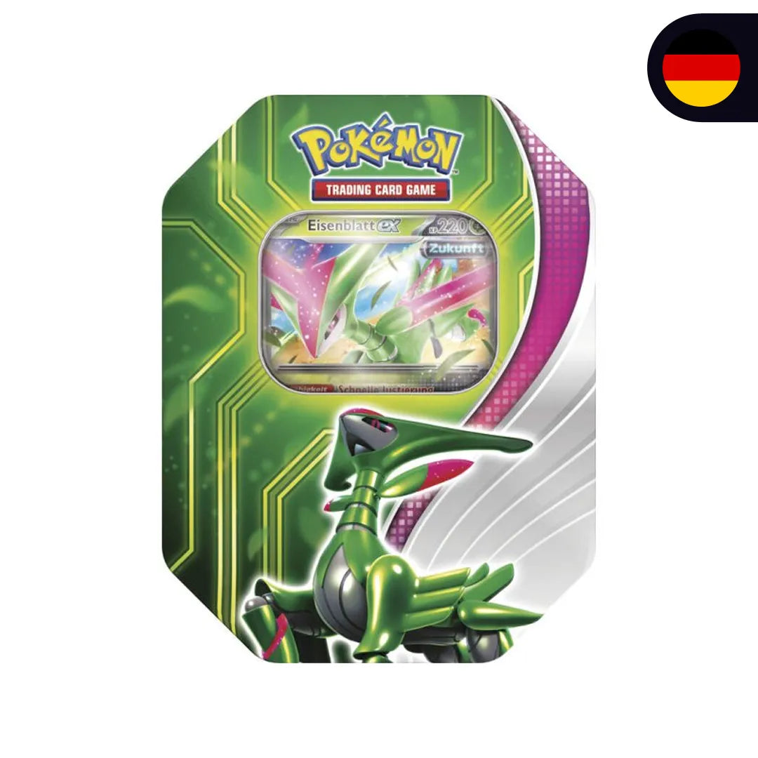 Pokémon – Tin-Box Paradoxclash: Eisenblatt ex – Deutsch