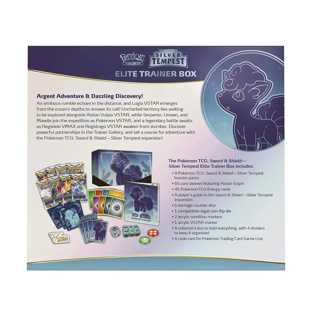 Pokémon – Silver Tempest – Elite Trainer Box (ETB) – Englisch