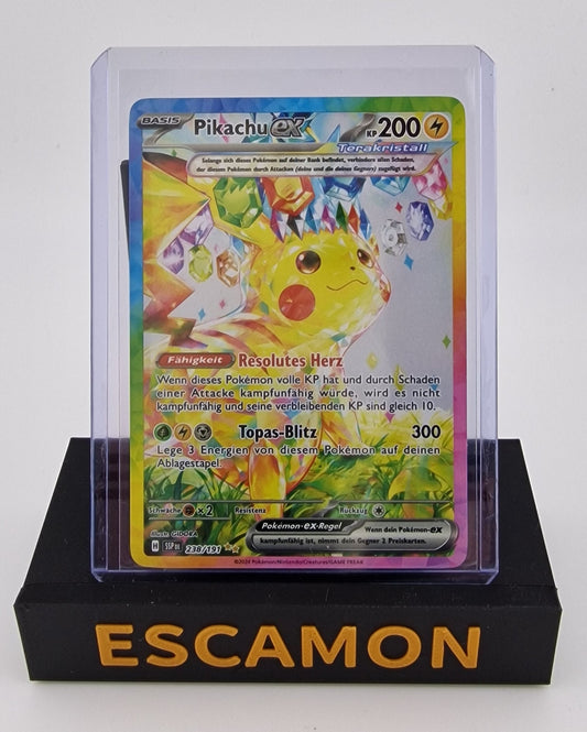 Pikachu ex SAR Stürmische Funken 238/191