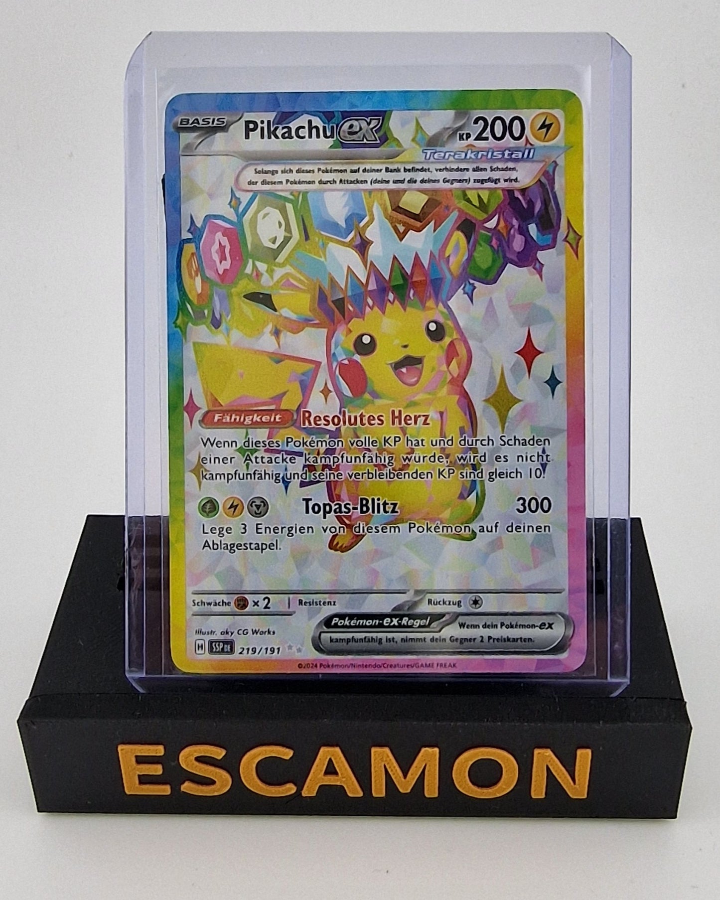 Pikachu ex 219/191
