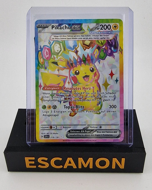 Pikachu ex 219/191