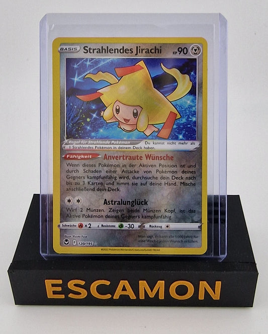 Strahlendes Jirachi  SWSH12 Silberne Sturmwinde 120/195