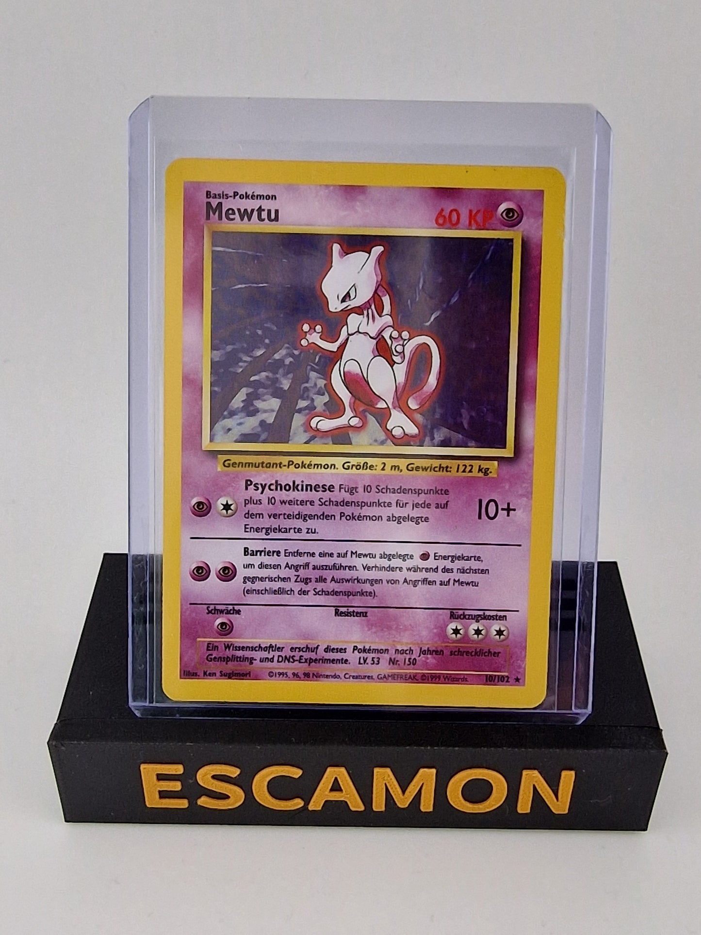 Mewtu Base Set Holo