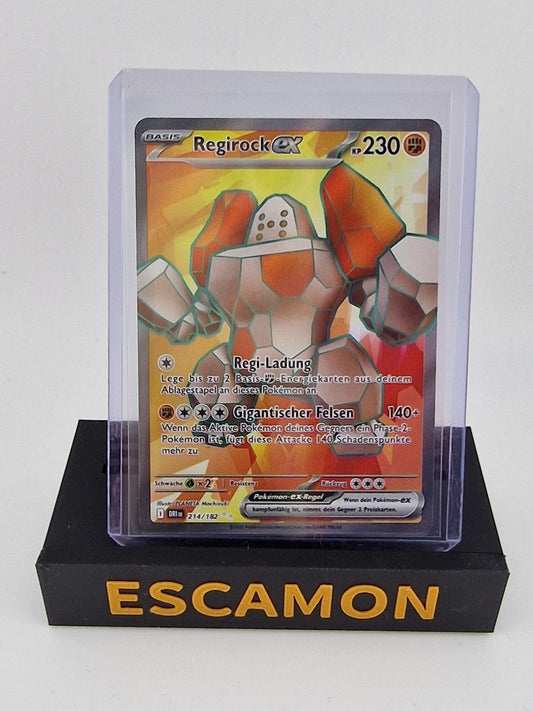 Regirock ex 214/182