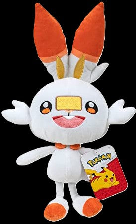 Pokémon Plüsch – Hopplo / Scorbunny (30 cm)
