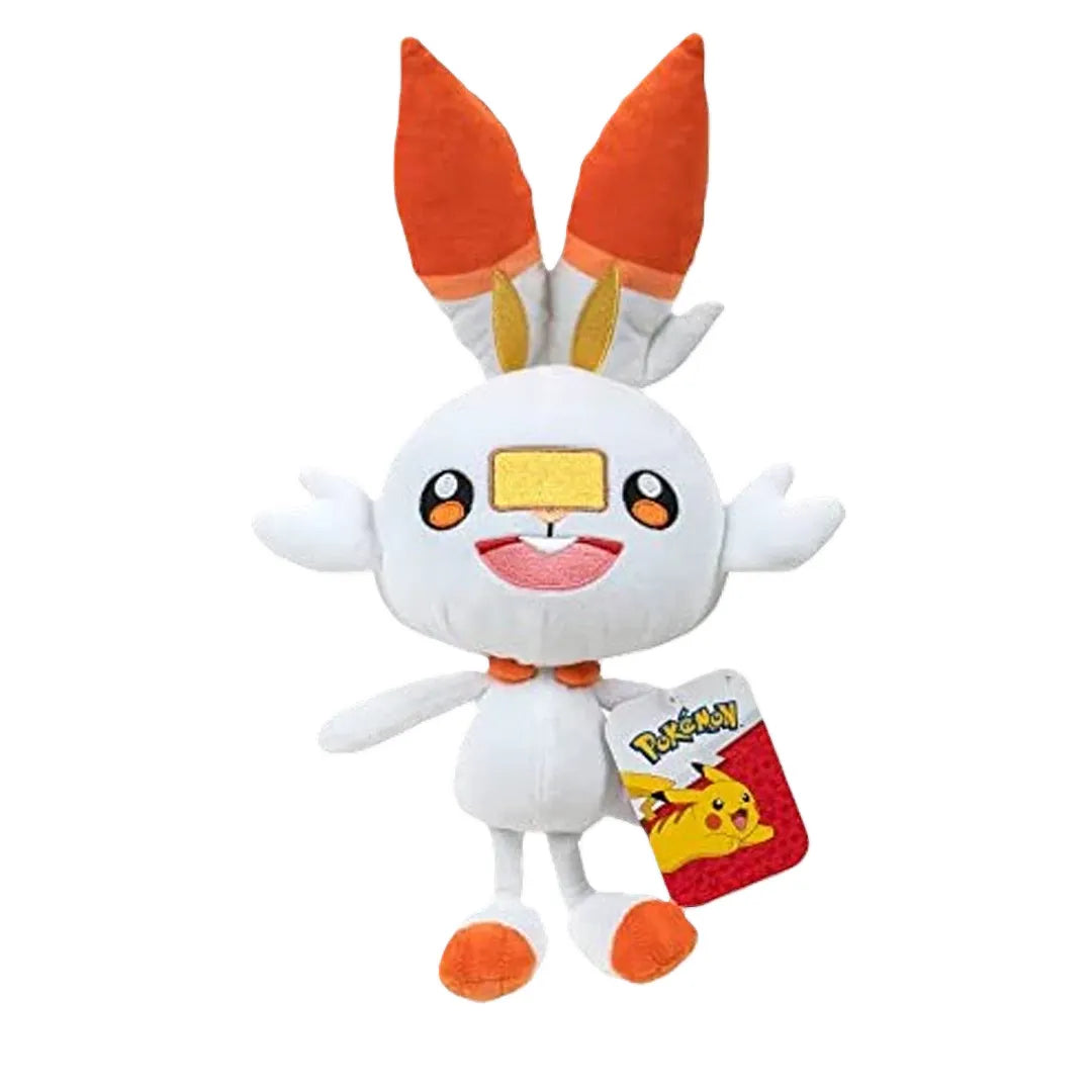 Pokémon Plüsch – Hopplo / Scorbunny (30 cm)