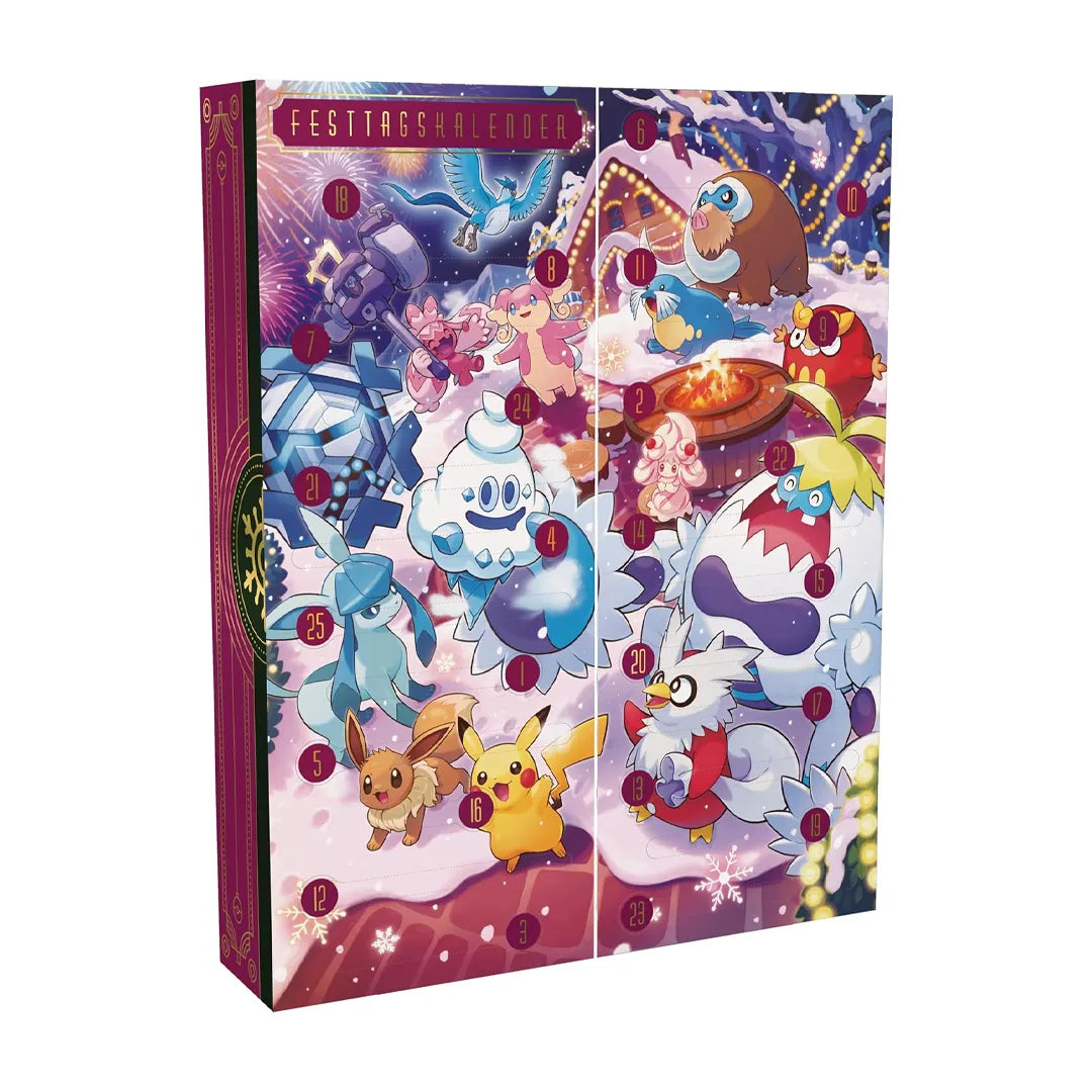 Pokémon – Adventskalender | Festagskalender 2023 – Deutsch
