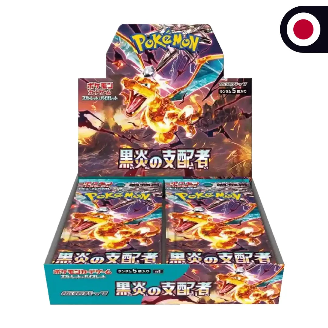 Pokémon – Ruler of the Black Flame – Booster Display SV3 – Japanisch