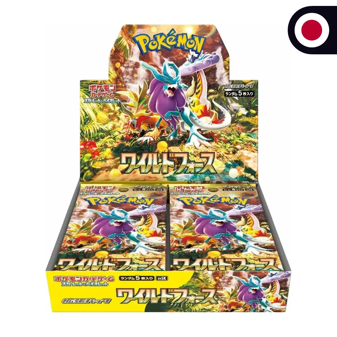 Pokémon – Wild Force – Booster Display SV5K – Japanisch