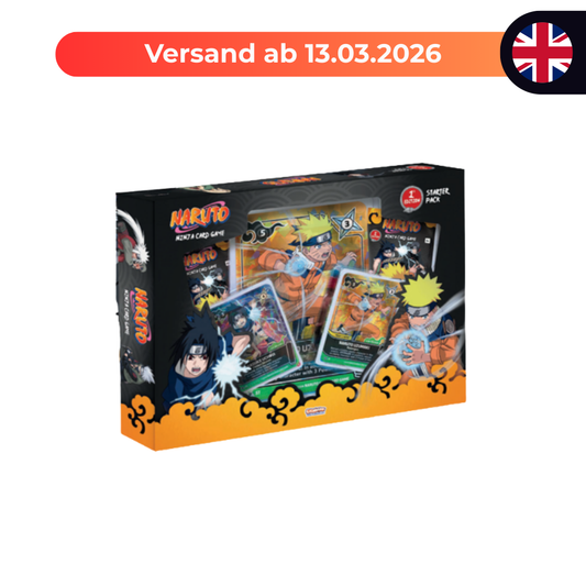 Naruto TCG Konoha Shido - First Set Special Box Naruto & Sasuke