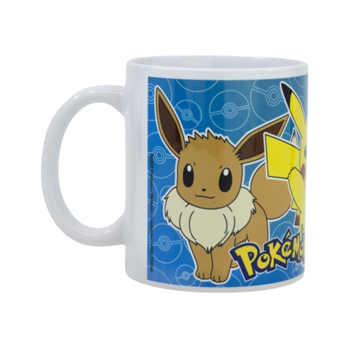Pokémon – Tasse mit Evoli, Pikachu & Glumanda Design (325 ml)