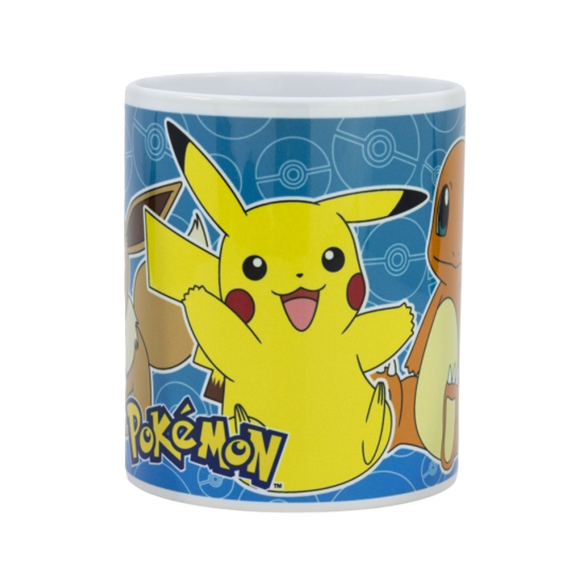 Pokémon – Tasse mit Evoli, Pikachu & Glumanda Design (325 ml)
