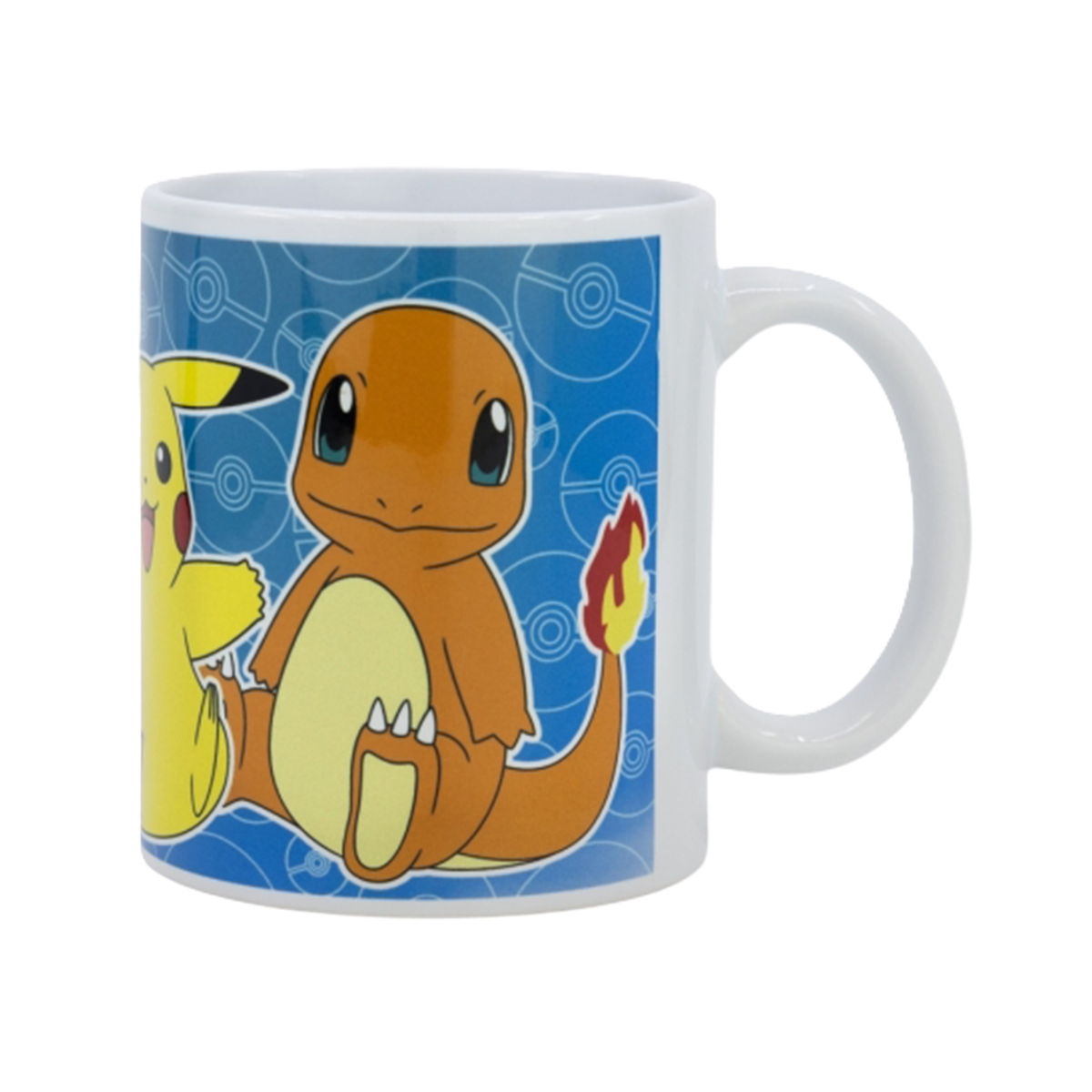 Pokémon – Tasse mit Evoli, Pikachu & Glumanda Design (325 ml)