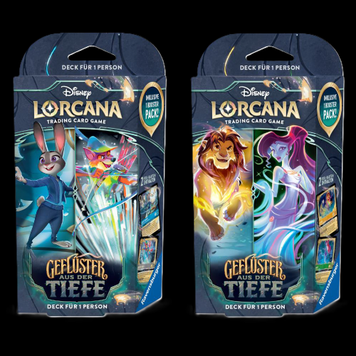Disney Lorcana Set 10 "Geflüster aus der Tiefe" Starter Deck (Vorbestellung)