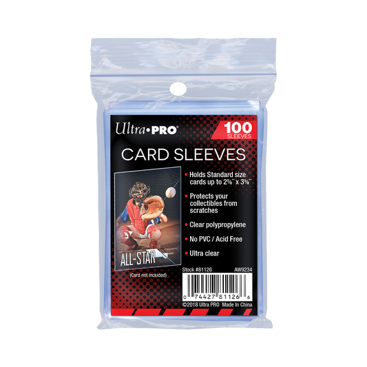 Ultra Pro – Penny Sleeves (100 Stück, 2.5" x 3.5")